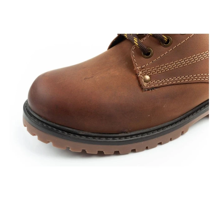 Wrangler Arch pánske sobolie topánky elegantné prírodná koža hnedá