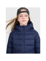 Detská unisexová páperová bunda so syntetickou výplňou 4F 4FJRAW25TDJAU0804-31S