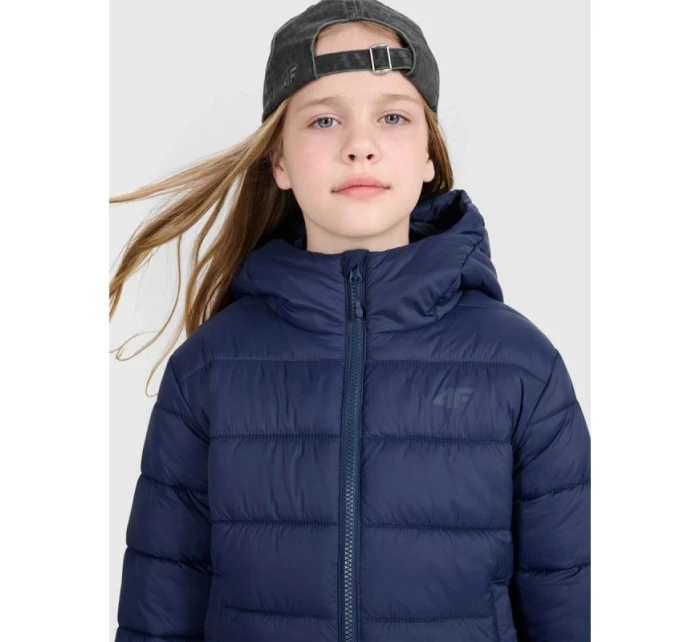 Detská unisexová páperová bunda so syntetickou výplňou 4F 4FJRAW25TDJAU0804-31S