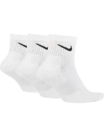 Nike Value Cotton Quarter 3 páry ponožiek M SX4926 101