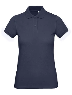 B&C Inspire Polo /women_° Dámske piqué polo z bio bavlny 01.0440 tmavomodré