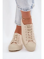 Dámské tenisky Big Star TT274121 Béžové