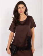 Bluzka MI BZ model 21795607 brązowy - FPrice