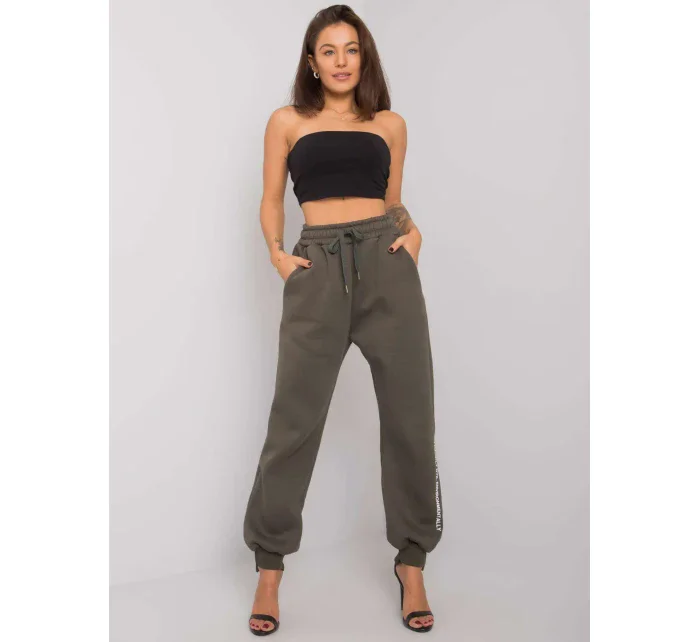 Tepláky RV DR 7237.81 tmavá khaki Tepláky RV DR 7237.81 tmavá khaki