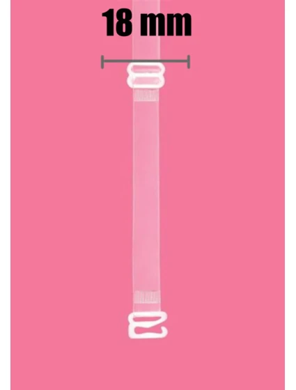 Silikónové remienky Julimex RT-105 18 mm biely kov