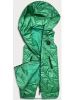 Zelená prešívaná dámska vesta (B8127-82) Zelená prešívaná dámska vesta (B8127-82)