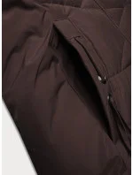 Hnědá dámská zimní bunda se  model 21247935 - LHD