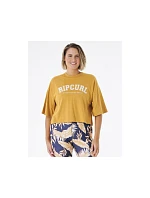 model 22189815 Crop Heritage Tee žlutá - Rip Curl
