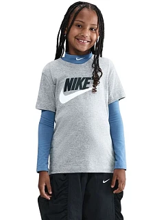 Detské tričko Nike Sportswear, sivé, FZ5178 064
