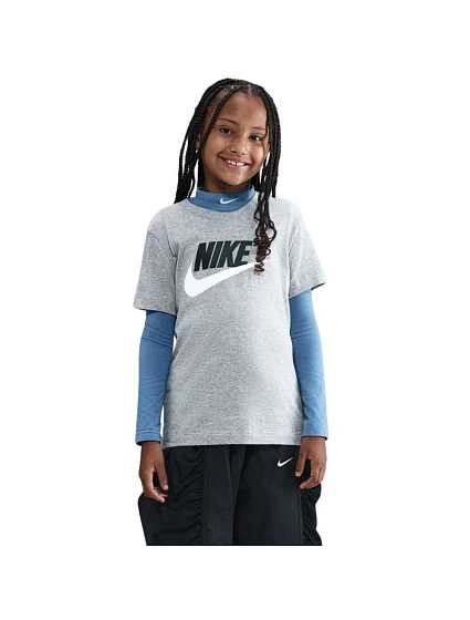 Detské tričko Nike Sportswear, sivé, FZ5178 064