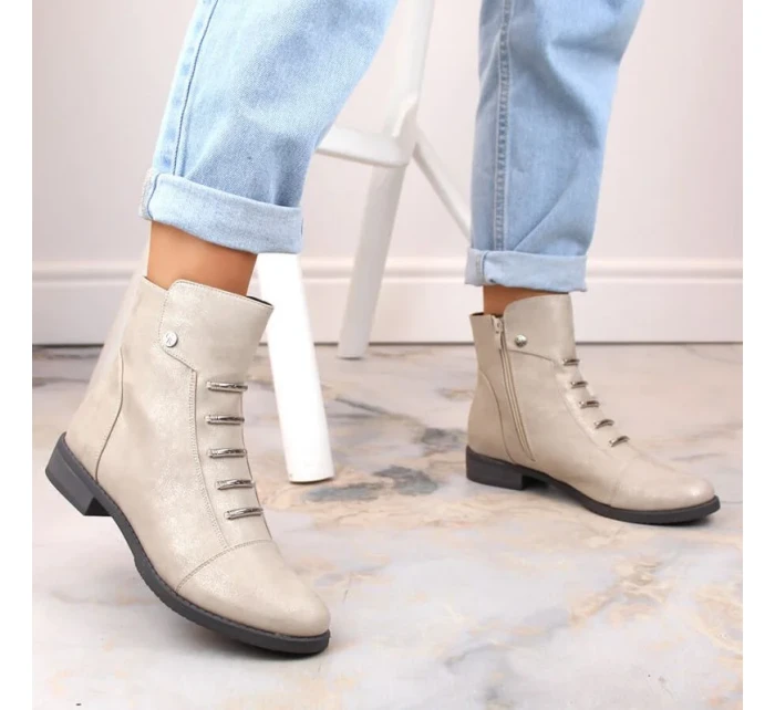 Jezzi W JEZ52K Glitter zateplené čižmy