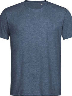 Unisex tričko Stedman Lux T 05.7000 tmavá džínsovina s melírovaným efektom