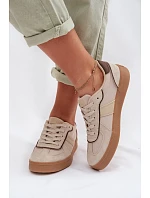 Dámské tenisky Big Star TT274174 Béžové
