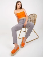 Nohavice D73761M61869L šedé Nohavice D73761M61869L šedé