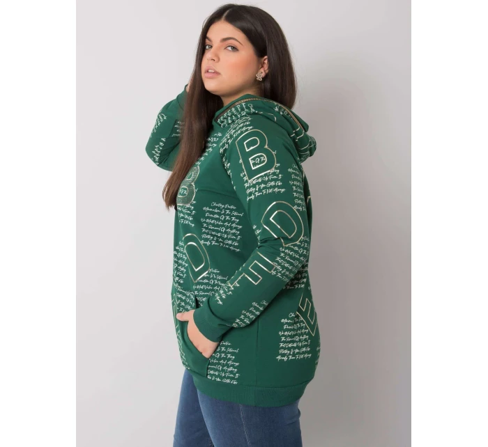 Blúzka RV BL 7218.38 tmavo zelená