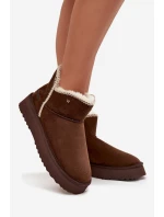 Dámske snežnice Wrangler Platform - Chocolate Dámske snežnice Wrangler Platform - Chocolate