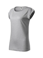 Fusion tričko dámské stříbrný melír