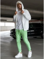 FashionStreet pánske svetlozelené tepláky UX3451 FashionStreet pánske svetlozelené tepláky UX3451