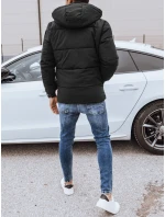 Pánská zimní prošívaná bunda černá Dstreet model 21970063 - FashionStreet