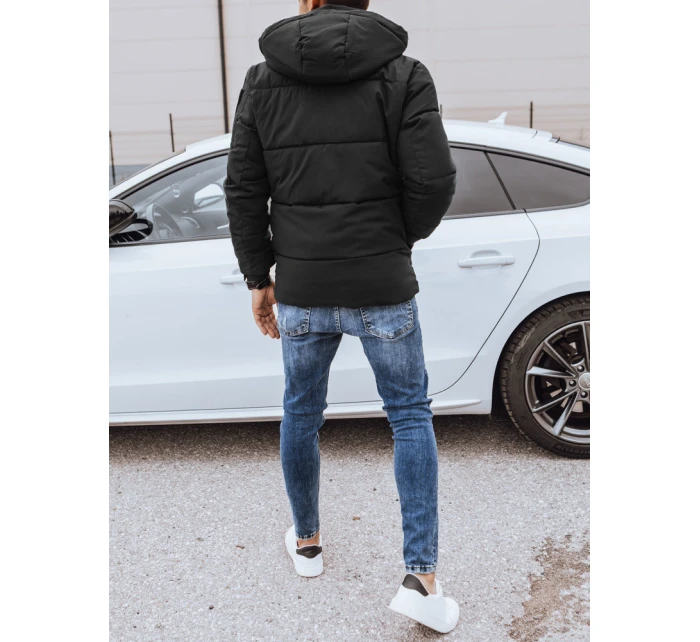 Pánská zimní prošívaná bunda černá Dstreet model 21970063 - FashionStreet