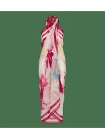 Plážové pareo MyWear - BIELA/RUŽOVÁ - TRIUMPH BIELA/RUŽOVÁ - TRIUMPH