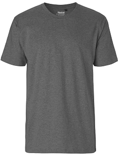 O Pánské tričko z těžké bio bavlny dark heather model 22504187 - Neutral