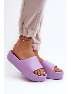 Dámské žabky na tlusté podrážce béžové model 21659145 - Boto