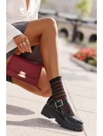 Dámské Polobotky S Přezkou Černé model 21671106 - Boto