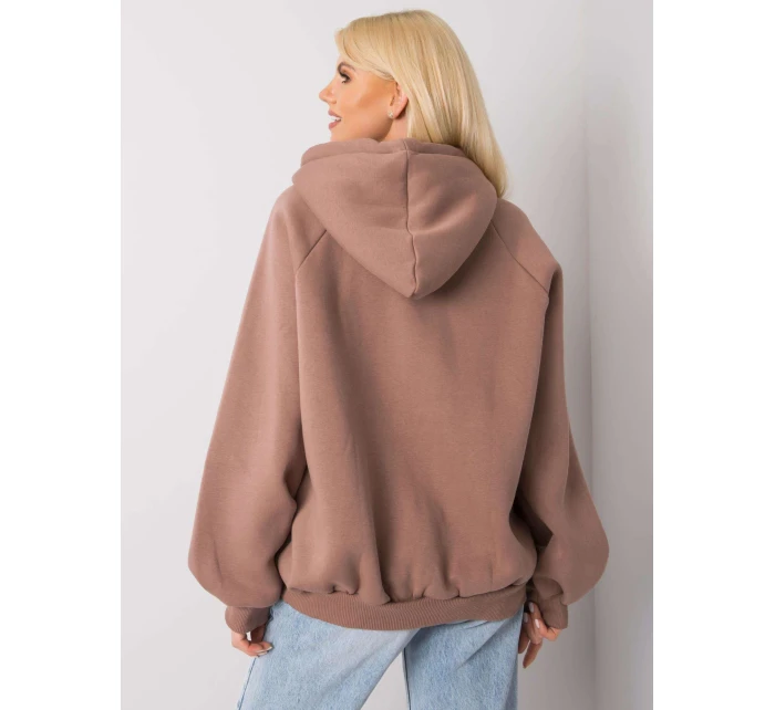 Mikina EM BL model 15883862 hnědá - FPrice Mikina EM BL model 15883862 hnědá - FPrice