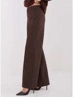 Spodnie IT SP model 21782556 ciemny brązowy - FPrice Spodnie IT SP model 21782556 ciemny brązowy - FPrice