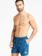 Pánske plavecké šortky Gravel 40779 modré - Henderson