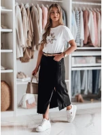 Midi džínová sukně s rozparkem modrá Dstreet model 21985858 - FashionStreet