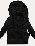 Dámska hrubá štruktúrovaná zimná bunda J Style Black (5M3251-392)