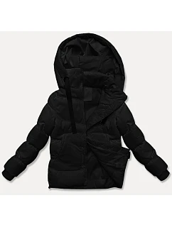 Černá dámská hrubší zimní bunda ze materiálu Style model 21248431 - J.STYLE