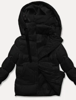 Černá dámská hrubší zimní bunda ze materiálu Style model 21248431 - J.STYLE