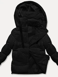 Černá dámská hrubší zimní bunda ze materiálu Style model 21248431 - J.STYLE