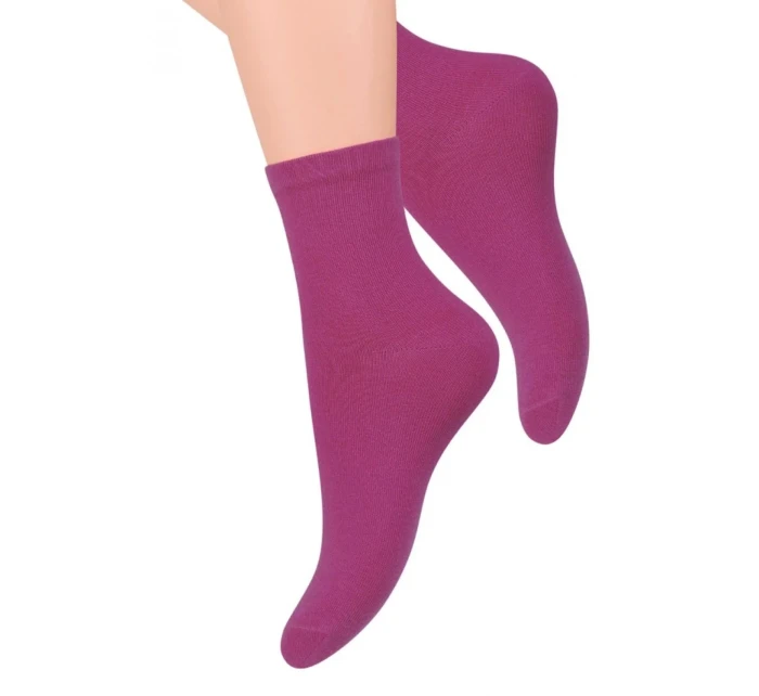 Dámské ponožky 037 pink - Steven Dámské ponožky 037 pink - Steven