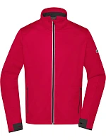 JN Pánská 3vrstvá sportovní softshell bunda 02. light red/black model 22529954 - Daiber JN Pánská 3vrstvá sportovní softshell bunda 02. light red/black model 22529954 - Daiber