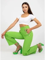 DHJ kalhoty SP model 17408000 světle zelená - FPrice