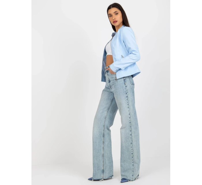 Dámska bunda NM KR G103 bunda.00P svetlo modrá - FPrice Dámska bunda NM KR G103 bunda.00P svetlo modrá - FPrice