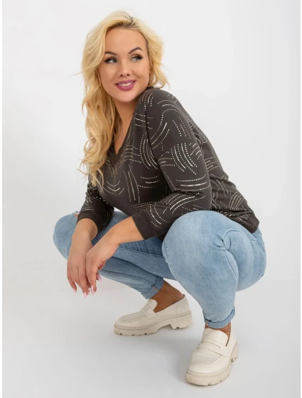 Halenka RV BZ model 18372171 tmavá khaki - FPrice