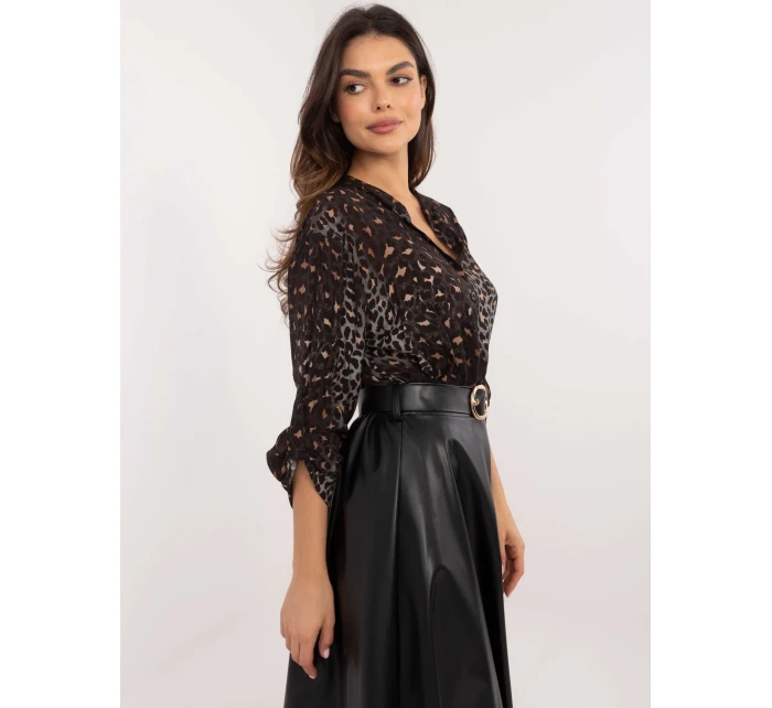 Košeľa TW KS BI 7175a.25 tmavosivá Košeľa TW KS BI 7175a.25 tmavosivá