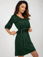 Dámske šaty LK SK 507883.88 tmavozelená - Lakerta