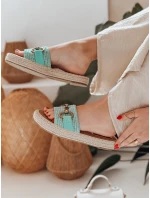 Dámske žabky MISSWAVE zelené FashionStreet ZY0949