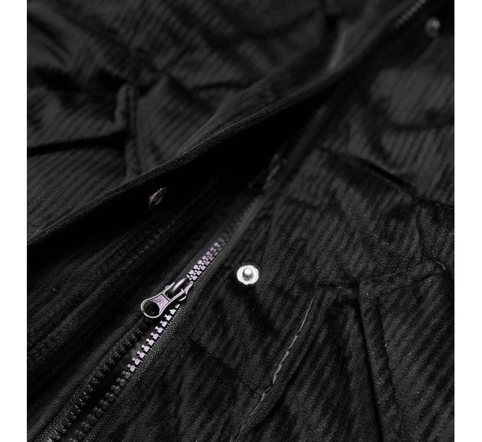 ZIMOWA KURTKA DAMSKA Z KAPTUREM CZARNA model 21242182 - Libland