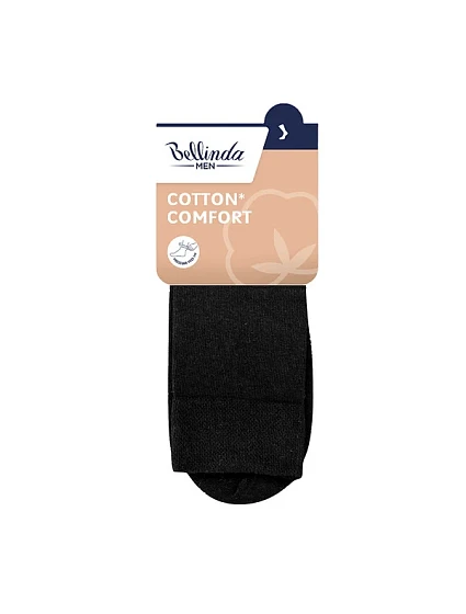 Pánské ponožky COTTON COMFORT MEN SOCKS - BELLINDA - černá