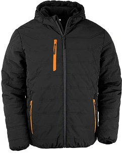 R Zimní bunda  30. black/orange model 22500841 - Result