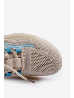 Buty Sportowe Męskie HI-POLY SYSTEM Big Star NN174452 Beżowe