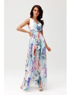 Denné šaty SUK477-195908 tyrkysové - Roco Fashion