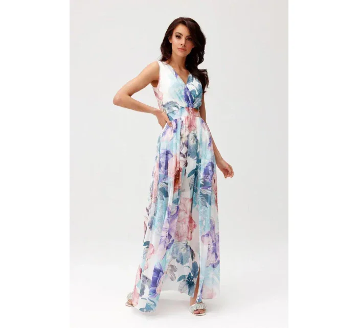 Denné šaty SUK477-195908 tyrkysové - Roco Fashion Denné šaty SUK477-195908 tyrkysové - Roco Fashion